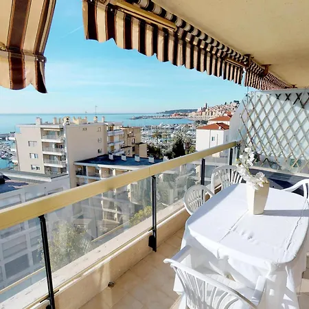 Magnifique 2p Climatise Avec Terrasse, Garage Et Wifi Gratuit - Fr-1-196-196 * مينتون